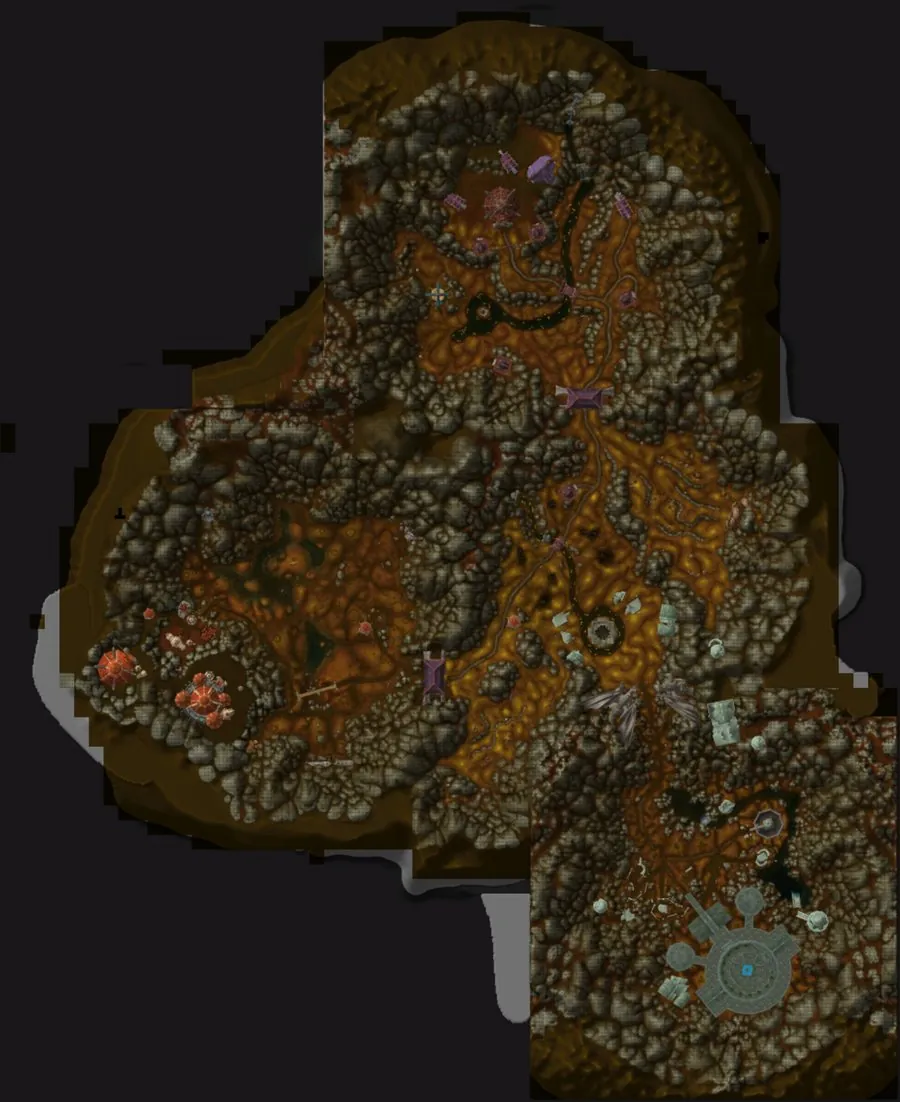 An earlier version of the same map.