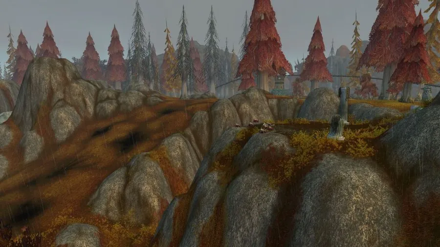 The same ridge after Cataclysm.